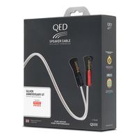 qed pre terminated silver anniversary xt speaker cable pair 5m