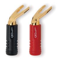 qed plastic airloc spade plug x2