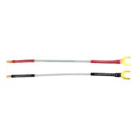 QED Silver Anniversary XT Jumper Cable 20cm (Pair) - For One Speaker