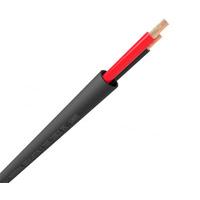 QED QX16/2 Outdoor 2 Core Black Speaker Cable