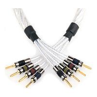 QED Genesis Silver Spiral Bi-Wire Speaker Cable