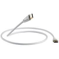 QED Profile EFLEX HDMI Cable in White 1.5M QE2751