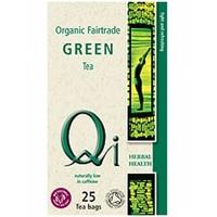 Qi Organic Fairtrade Green Tea 25bag