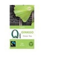 qi organic fairtrade green tea with gingko leaf r 25bags