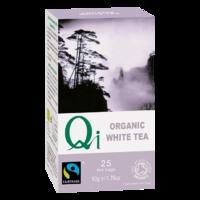 Qi Teas Organic Fairtrade White Tea 25 Tea Bags - 25   Tea Bags, White