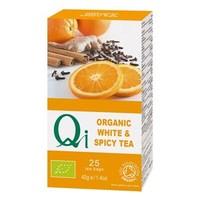 Qi Fairtrade White &amp; Spicy Tea 25 Bags