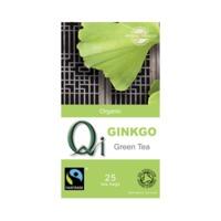 Qi Organic Green Tea With Ginkgo 25 Bags