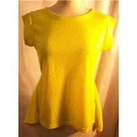 Qian Mei Qian Mei - Size: M - Yellow - Short sleeved shirt