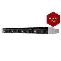 qnap ts 451u 20tb 4 x 5tb wd red pro 1gb ram 4 bay 1u rackmount nas