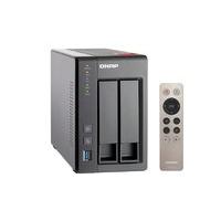 qnap ts 251 8g 4tb 2 x 2tb wd red 2 bay nas unit with 8gb ram