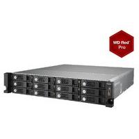 qnap ts 1253u rp 24tb 12 x 2tb wd red pro 12 bay 2u rackmount nas