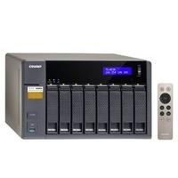 qnap ts 853a 8g 40tb 8 x 5tb wd red pro 8 bay nas unit with 8gb ram