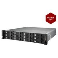 qnap ts 1253u rp 36tb 12 x 3tb wd red pro 12 bay 2u rackmount nas