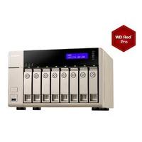 qnap tvs 863 4g 32tb 8 x 4tb wd red pro 8 bay nas