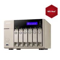 QNAP TVS-663 12TB (6 x 2TB WD Red) 4GB RAM 6 Bay Desktop NAS