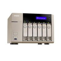 QNAP TVS-663-4G 60TB (6 x 10TB SGT-IW) 6 Bay Desktop NAS with 4GB RAM