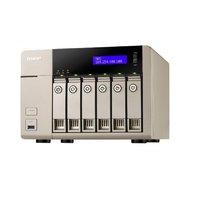 QNAP TVS-663-4G 36TB (6 x 6TB SGT-IW) 6 Bay Desktop NAS with 4GB RAM