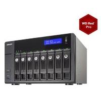 qnap tvs 871 i3 4g 32tb 8 x 4tb wd red pro 8 bay nas with 4gb ram