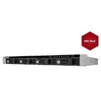 QNAP TS-451U-1G 4TB (4 x 1TB WD Red) 1GB RAM 4 Bay 1U Rackmount NAS