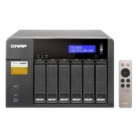 qnap ts 653a 4g 48tb 6 x 8tb wd red 6 bay nas unit with 4gb ram