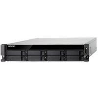 qnap ts 831xu 4g 8 bay nas rack enclosure with 4gb ram