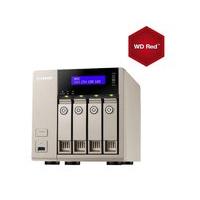 QNAP TVS-463-4G 4TB (4 x 1TB WD RED) 4 Bay Desktop NAS with 4GB RAM