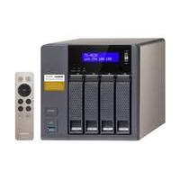 QNAP TS-453A Tower 4-Bay Network Attached Storage (NAS) Celeron N3150 (1.6GHz) 8GB 32TB (4x8TB) QTS 4.2 Intel HD Graphics LAN/USB/HDMI (Black) - WD RE