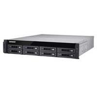 QNAP TS-EC880U-R2 Rack 8-Bay Network Attached Storage (NAS) Xeon E3 (1246 v3) 3.5GHz 4GB (2x2GB) QTS LAN/USB (Black)