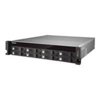 qnap ux 800u rp 48tb 8 x 6tb wd red pro hdds 8 bay rackmount nas