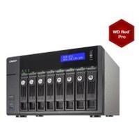 qnap tvs 871 i3 4g 32tb red pro desktop nas