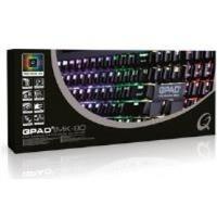 qpad mk 90 pro gaming mechanical with red backlit keyboard uk layout