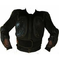 Qtech Motocross Body Armour Deflector Jacket Spine Protection, Size: Medium