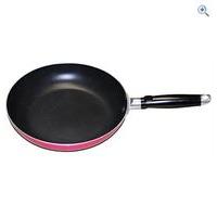 Quest Non Stick Frying Pan (20cm, Red) - Colour: Red