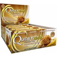 quest nutrition quest bars 12 stevia sweetened bars banana nut muffin