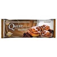 quest nutrition cinnamon roll bar 60g