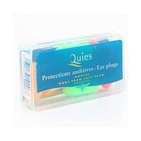 quies foam ear plugs x 3 pairs