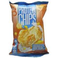 Quest Chips 8 X 32g Bags Cheddar & Sour Cream