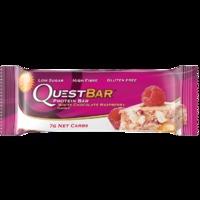 Quest Bar White Chocolate Raspberry 60g - 60 g, White