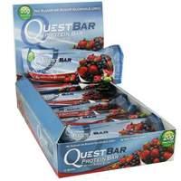 quest bar 12 bars mixed berry bliss