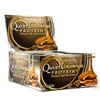 quest cravings box of 12 peanut butter cups peanut butter kup