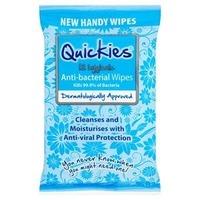 Quickies Anti-Bac Wipes X12