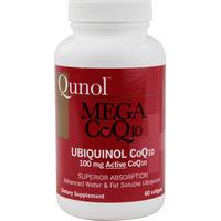Qunol Mega CoQ10 Ubiquinol, 100mg, 60SGels