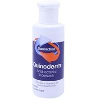 quinoderm face wash