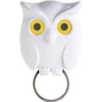 Qualy - Night Owl Key Holder - White