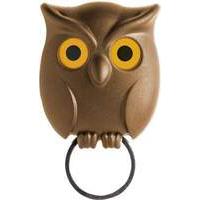 Qualy - Night Owl Key Holder - Brown