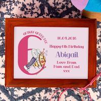 Queen Bee 6th Birthday Customised Musical Jewellery Box