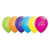 Qualatex 11 Inch Assorted Latex Balloon - Tropical Star