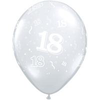 Qualatex 11 Inch Clear Latex Balloon - 18 Around