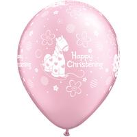 Qualatex 11 Inch Latex Balloon - Christening Soft Pony