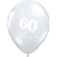 qualatex 11 inch clear latex balloon 60 around